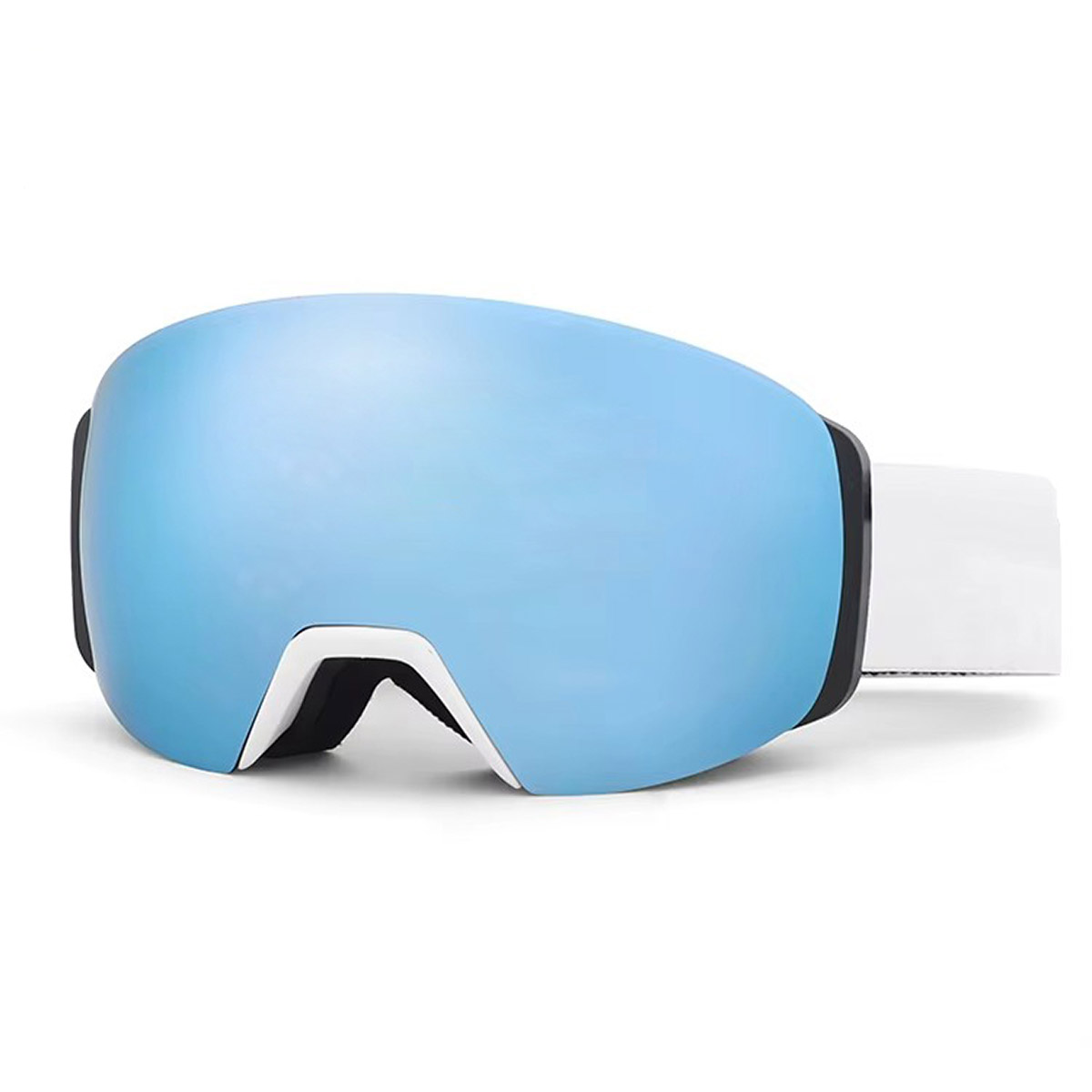 Duplex layer anti-nebula UV400 ski goggles