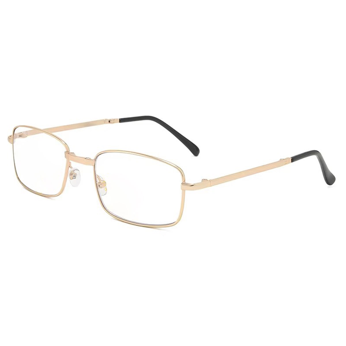 Plena compage ultra-levis titanium retro hominum UV400 vitreorum legentium