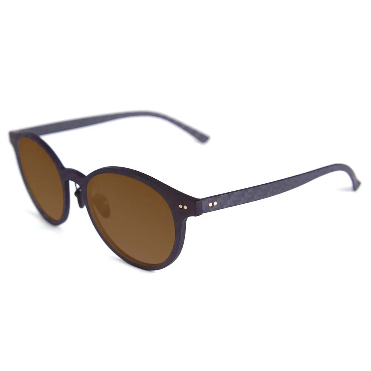 Classic Round Frame Anti-glare Carbon Fiber Sunglasses Classic Round Frame Anti-glare Carbon Fiber Sunglasses