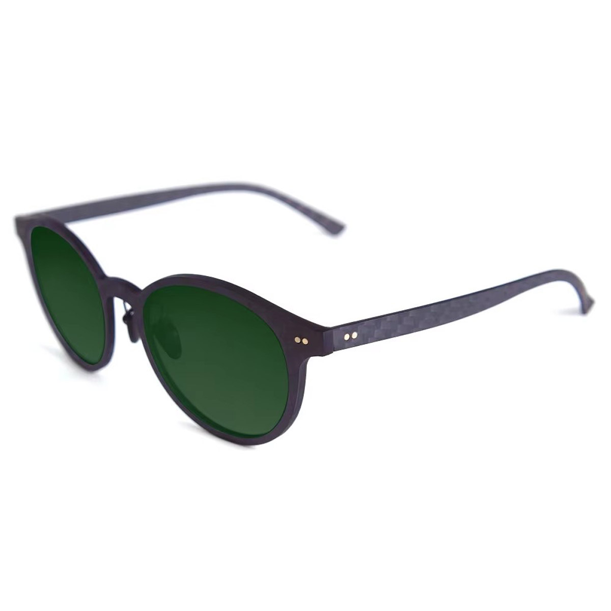 Classic Round Frame Anti-glare Carbon Fiber Sunglasses Classic Round Frame Anti-glare Carbon Fiber Sunglasses