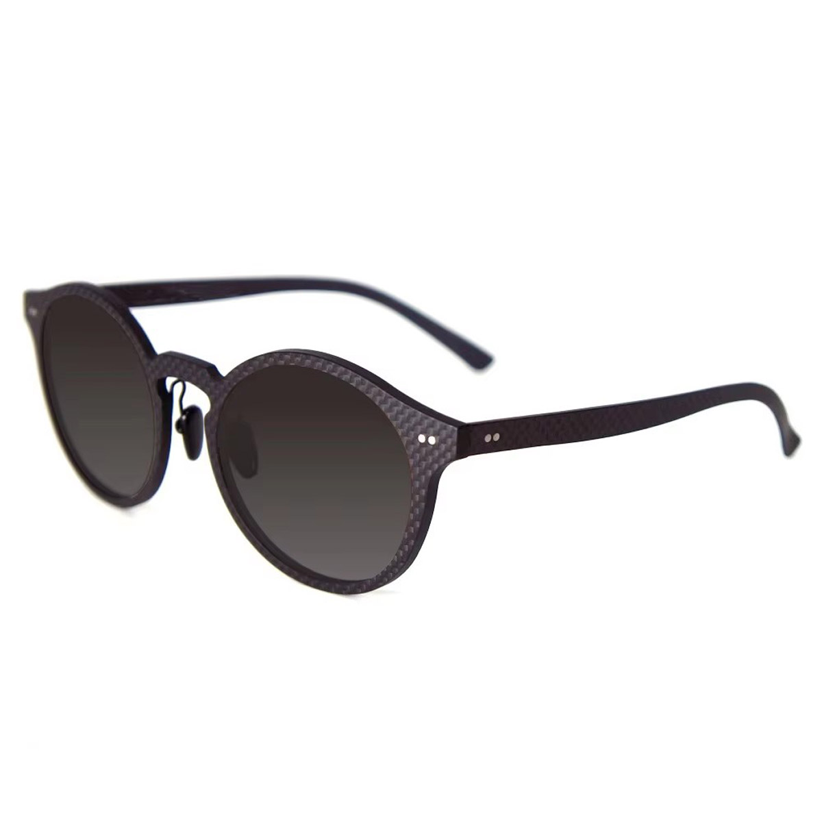 Retro Round Frame UV400 Carbon Fibra Sunglasses Retro Round Frame UV400 Carbon Fibra Sunglasses