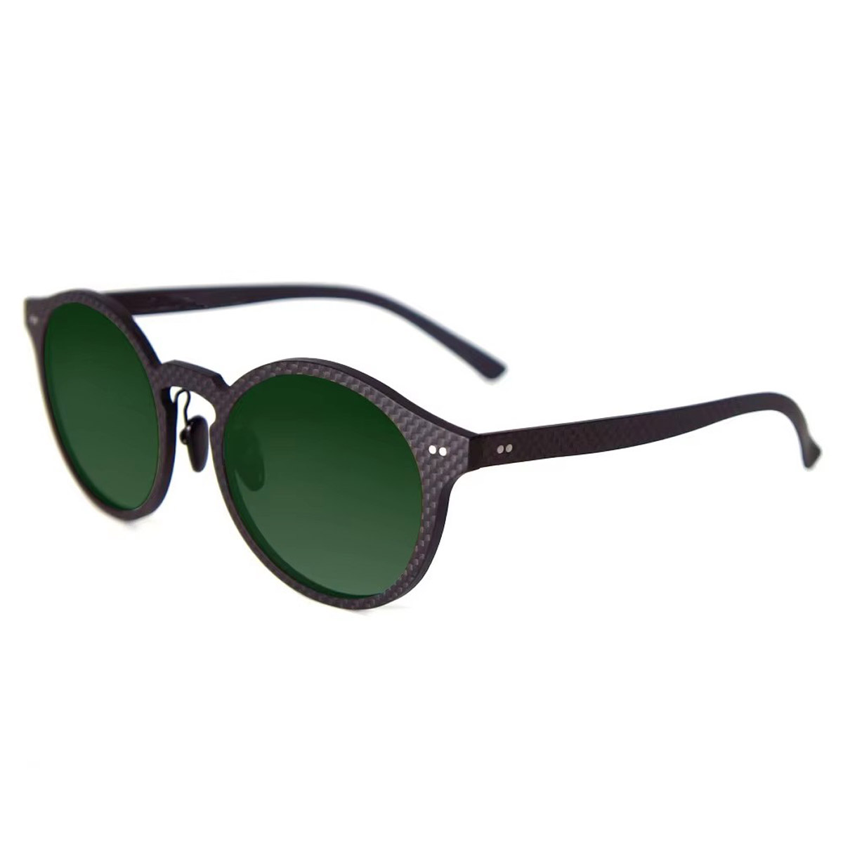Retro Round Frame UV400 Carbon Fibra Sunglasses Retro Round Frame UV400 Carbon Fibra Sunglasses
