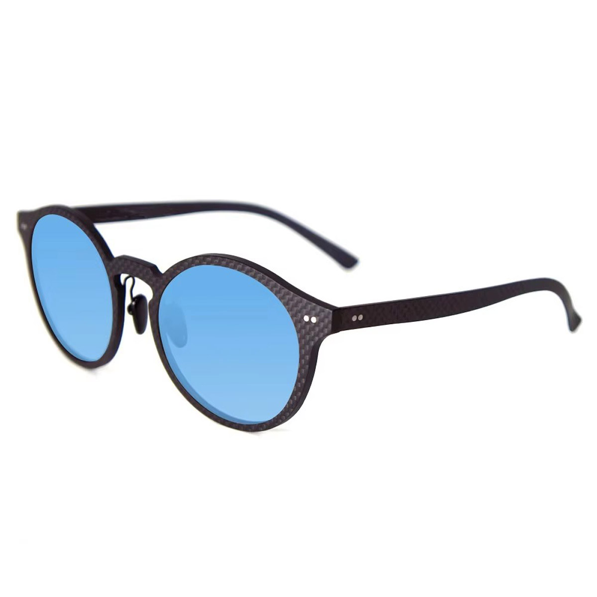 Retro Round Frame UV400 Carbon Fibra Sunglasses Retro Round Frame UV400 Carbon Fibra Sunglasses