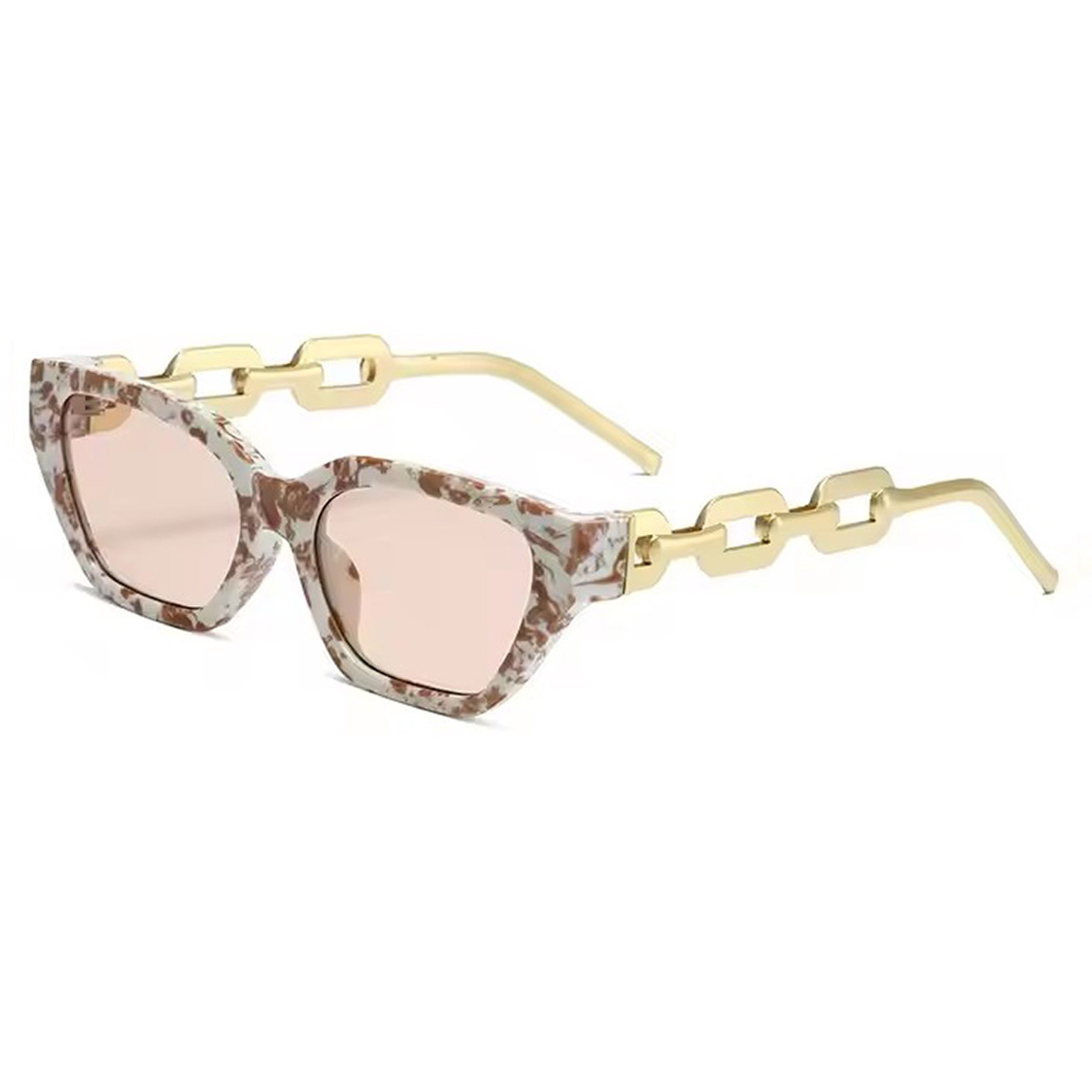 Metallum Cutout Cat-Oculum Sunglasses
