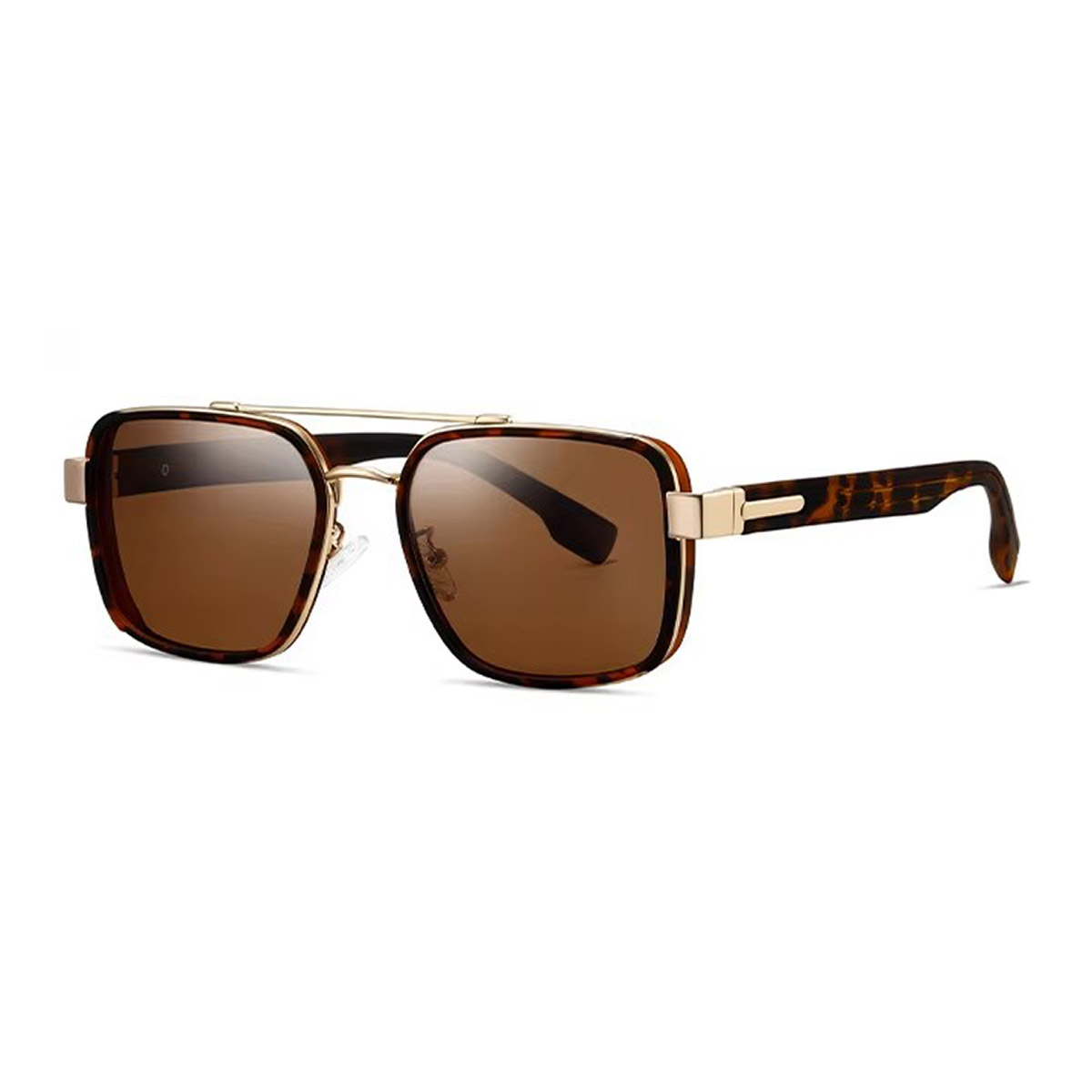 Metal Square Frame TR Templum Gradient Sunglasses